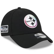Men's New Era  Black Pittsburgh Steelers 2023 NFL Crucial Catch 9FORTY Adjustable Hat