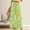 Green, variant on ZHENHONG Casual Pants for Women Womens Wide Leg Palazzo Pants Boho Floral 2025 Summer Beach Culottes Flowy Casual Trousers For Vacation
