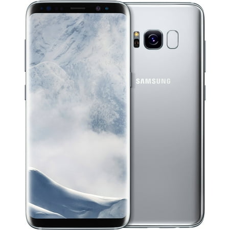 Restored SAMSUNG Galaxy S8 G950U 64GB Unlocked GSM U.S. Version Phone - w/ 12MP Camera - Arctic Silver (Refurbished)