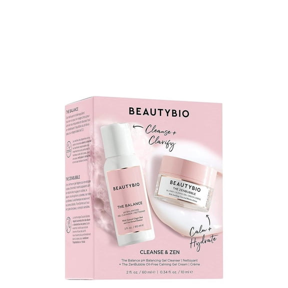 BeautyBio The Balance Gel Cleanser, Gentle, pH Balancing, All-In-One Cleanser