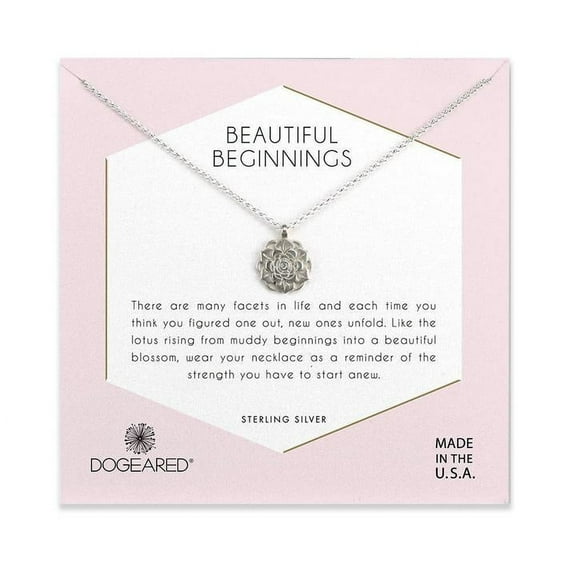 Silver Beautiful Beginnings Necklace / Sterling Silver