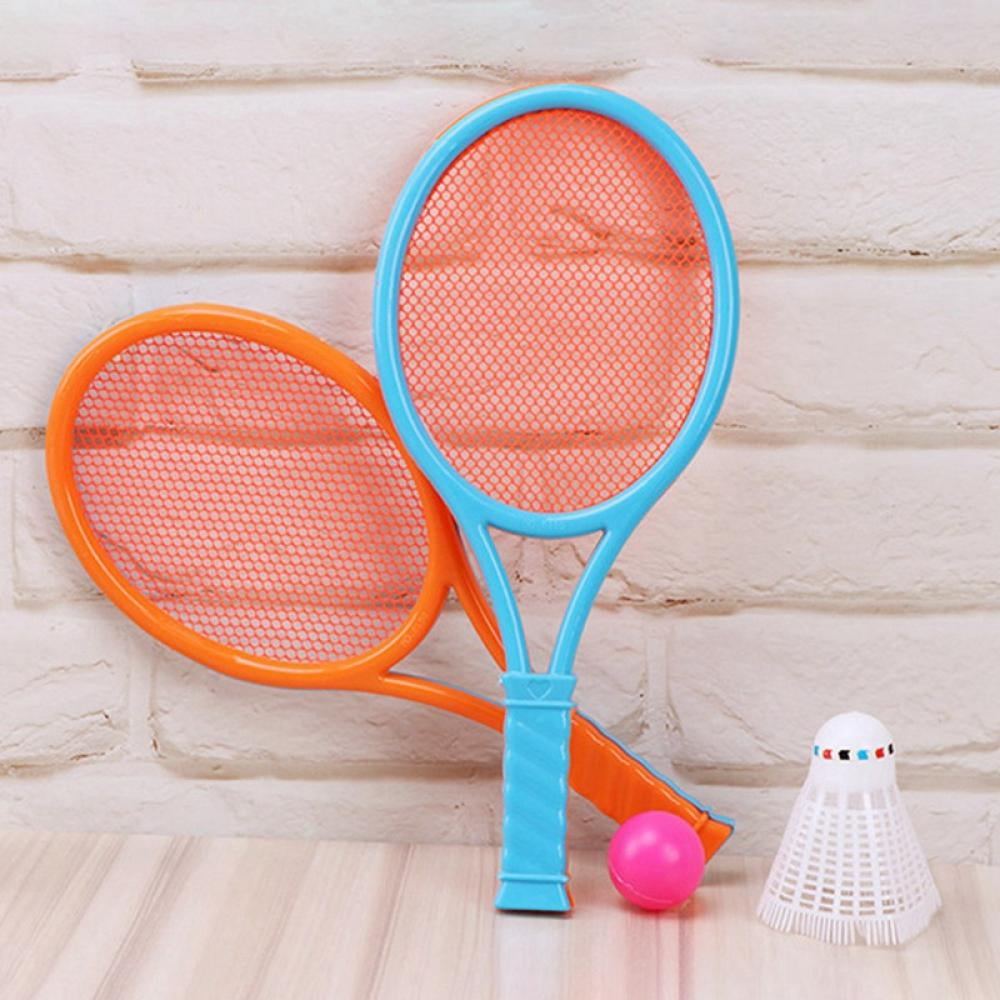 Age 3-5 Nileatry Kids Tennis Racket Set with Ball Plastic Tennis Racquet for Toddlers Outdoor Toys 