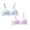 Pink 1PCS & Blue 1PCS, variant on SHenli Girls Training Bra Wireless Starter Sports Bras with Removable Padding Bralette for 10-16 Years