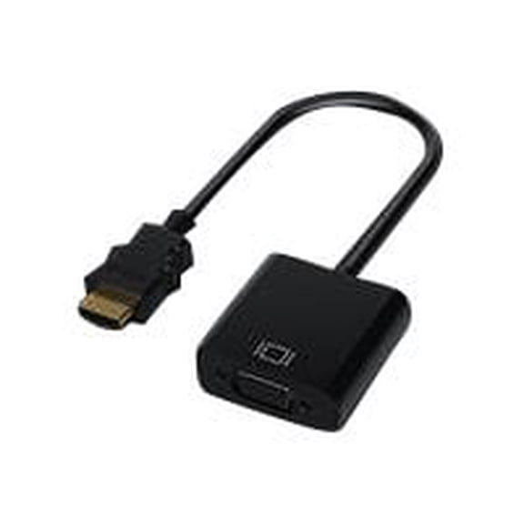 Staples NXT Technologies NX29747 0.5' HDMI/VGA Audio/Video Adapter Black