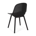 thumbnail image 5 of Christopher Knight Home Darleen Outdoor Dining Chair Set of 2, Black, 5 of 9