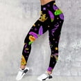 thumbnail image 1 of MKLEKYY Leggins deportivos mujer Carnaval estampado Casual deportes Yoga pantalones moda Leggings, 1 of 3