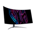 thumbnail image 4 of Acer Predator 44.5" UWQHD (3440 x 1440) 800R Curved Widescreen OLED Gaming Monitor with AMD FreeSync Premium, Up to 240Hz, 0.01ms Pixel Response Time, 1000nits @ HDR 3%, DCI-P3 99%, X45 bmiiphuzx, 4 of 6