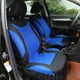 thumbnail image 4 of Juego de 9 piezas Bling Bling accesorios interiores fundas de asientos automóviles 5 asientos Azul negro, 4 of 12