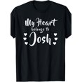 thumbnail image 1 of EWH Love Josh Heart Belongs T-Shirt, 1 of 6
