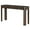 Espresso, variant on Rustic Console Table, Solid Wood Entryway Table with 3 Concealed Drawers & Curved Safety Corners, Sturdy Sofa Table with Thick Legs for Hallway & Living Room, Black
