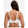 thumbnail image 3 of MANIFIQUE Jelly Bras for Women Deep V Bras No Underwire Scalloped Push Up Wireless Bralettes Seamless Soft Comfort Everyday Tshirt Bra, 3 of 6