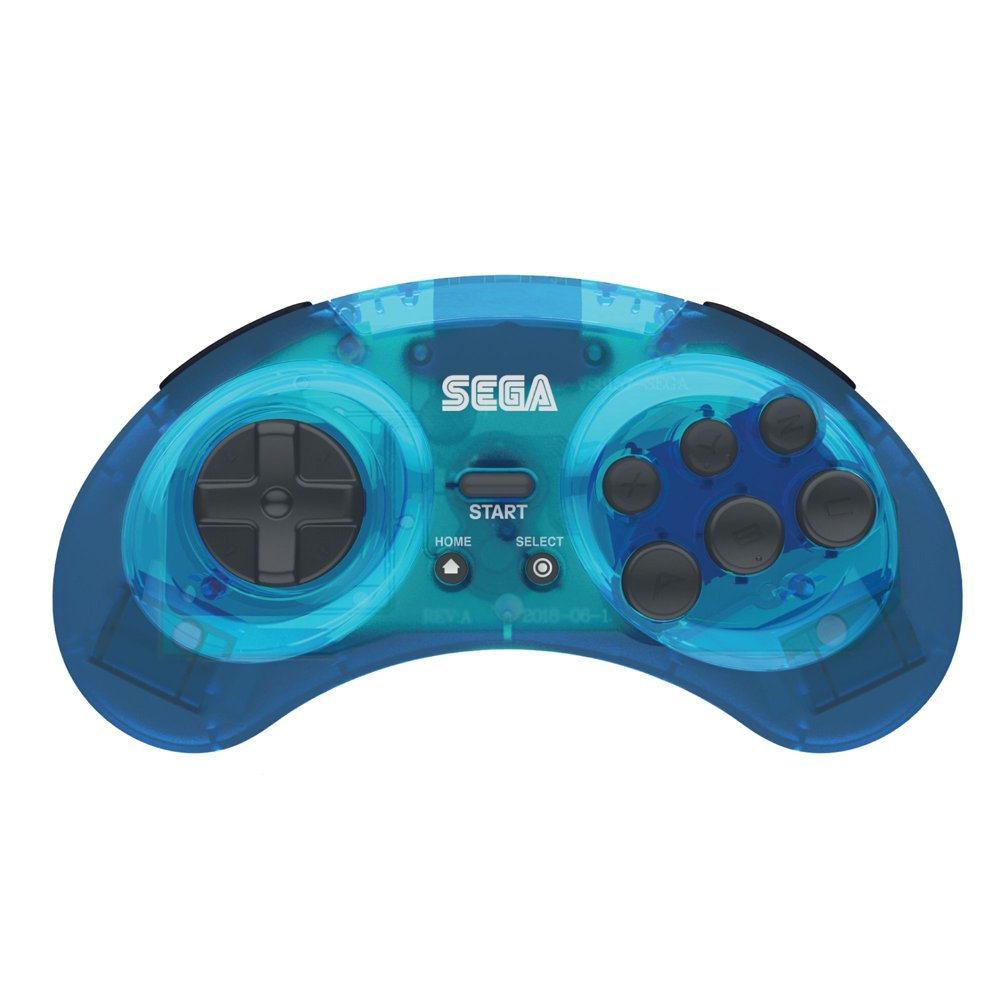 SEGA Genesis Bluetooth Wireless Controller Pad Gamepad For PC Mac