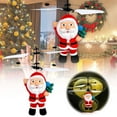 thumbnail image 2 of Seasdeck Flying Festive Santa Infrared Induction Control Mini Hover Doll Cool Space Indoor Outdoor Kids Toy, 2 of 8
