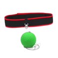 thumbnail image 3 of DYNWAVECA Ensemble de Balles de Boxe Équipement de Boxe pour Adultes et Enfants Bandeau Réglable Vitesse de Frappe Balle Verte, 3 of 10