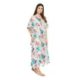 thumbnail image 4 of Caftans pour Femmes Longue Maxi Grande Taille Robe Caftans Manches 3/4 Robes pour Dames Filles en Ligne, 4 of 7
