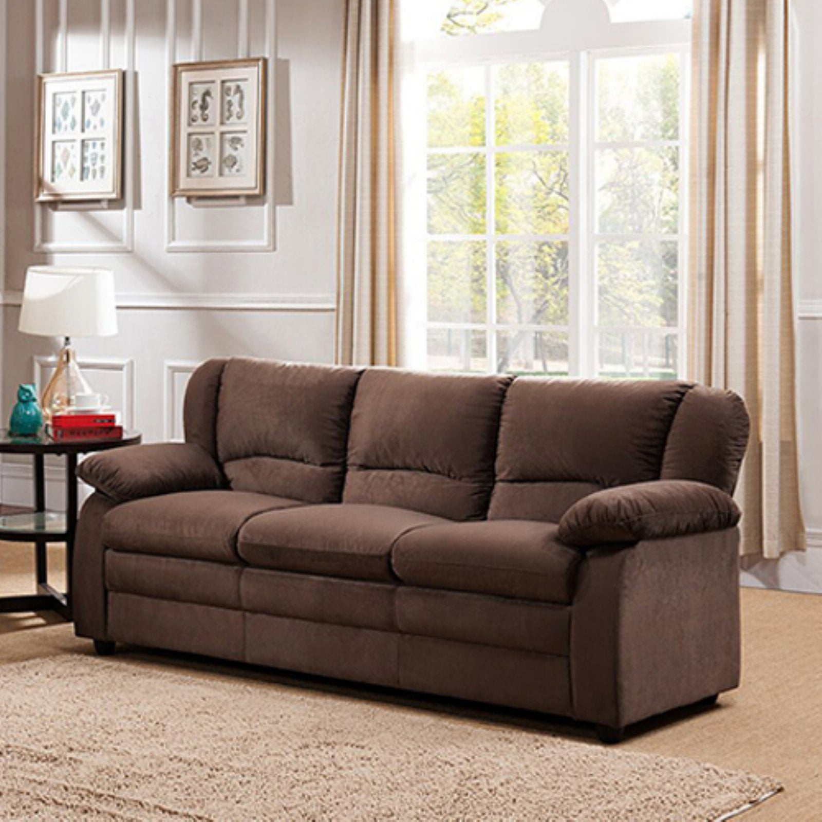 K & B Furniture Huntsville Sofa Chocolate