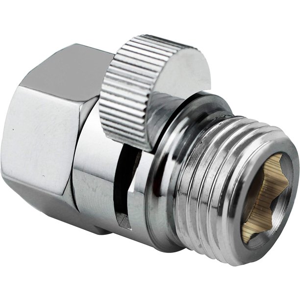 Full Brass G1/2" Flow Quick Control ShutOFF Valve Shower Head Hand