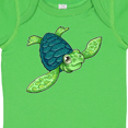 thumbnail image 4 of Inktastic Sea Turtle with Swirls Boys or Girls Baby Bodysuit, 4 of 5