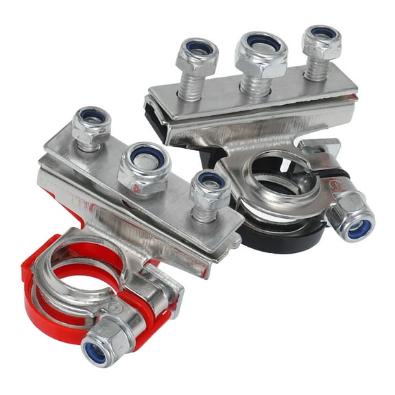 FRCOLOR 2pcs Battery Terminal Connectors Heavy Duty Battery Terminals Car Battery Post Connectors
