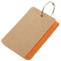 WEAVILUX Cute Index Cards Index Card Orange Paper 50Pcs