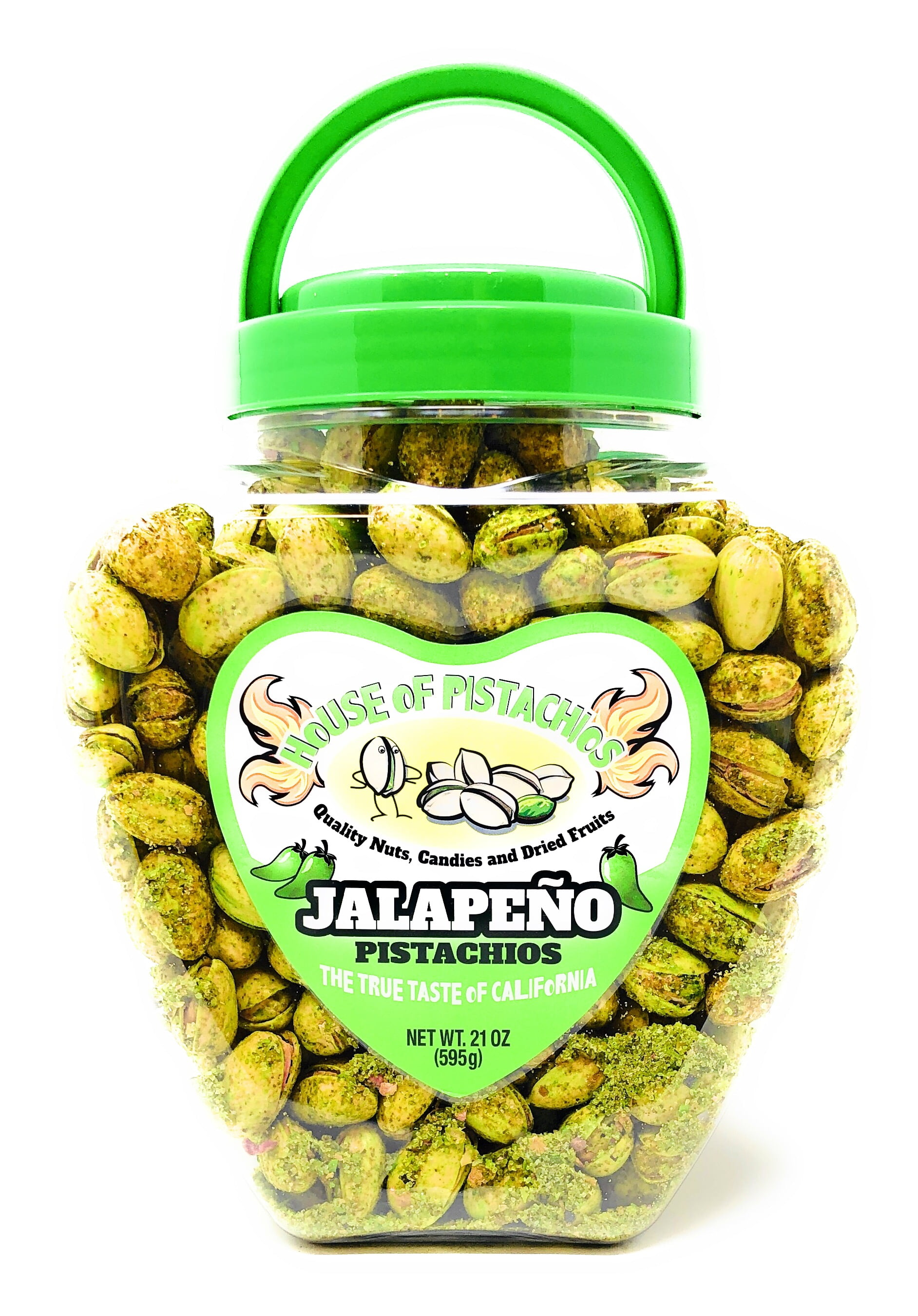 House of Pistachios' Jalapeno Pistachios Real Flavor, Family Recipe