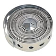 thumbnail image 1 of Abrazadera de tubo de metal galvanizado, abrazadera de suspensión para profesionales de la construcción, perforada, reparación, accesorio versátil, co, 1 of 8