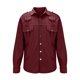 thumbnail image 4 of pstuiky camisetas de manga larga para hombre, Chaqueta tipo cárdigan de manga larga con solapa y botones, color liso, para hombre, con múltiples bolsillos camisetas de hombre l, 4 of 6