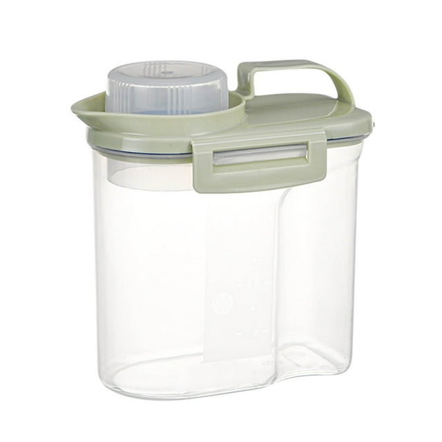 Summer Savings Qaailabf Airtight Food Storage Containers, Kitchen Airtight Jars With Lid Storage Box, Stackable Food Containers Kitchen Cabinets Organize Pet Food Treats