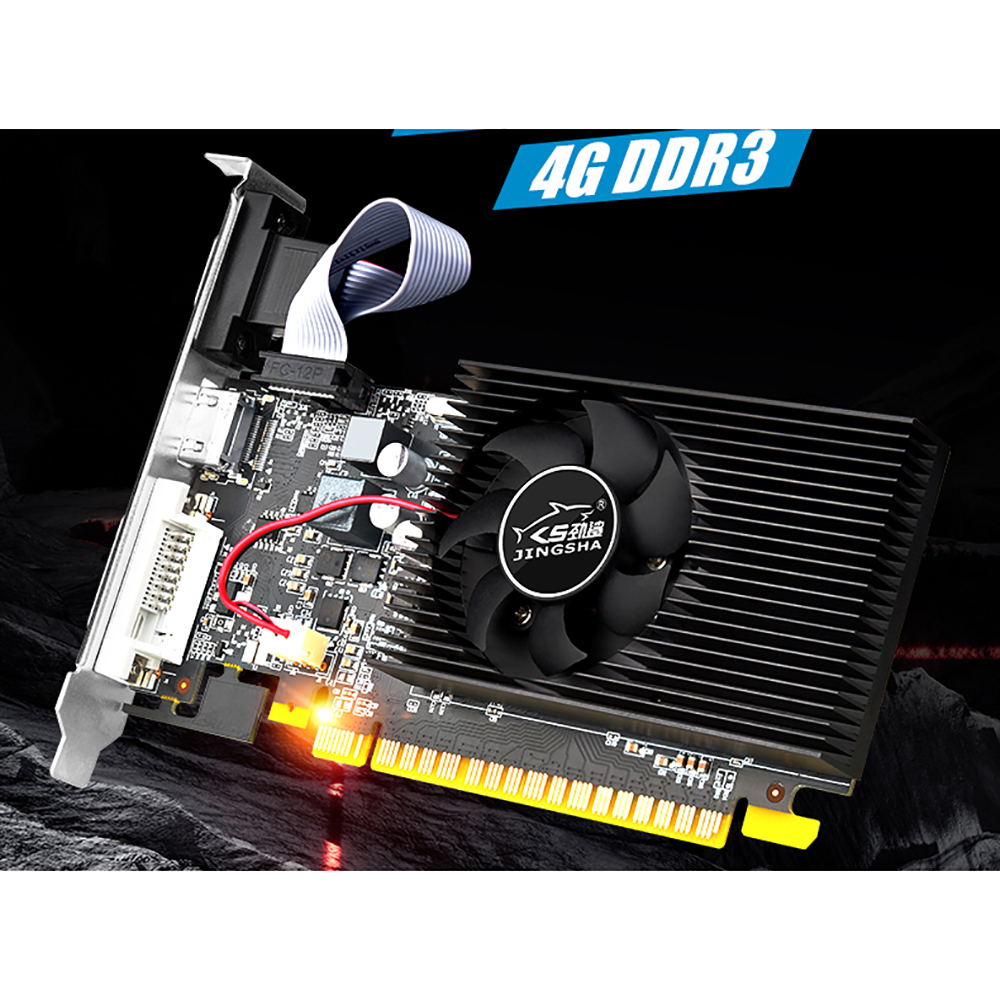 Graphics Cards GT740 4G GDDR3 128bit HDMI+DP+DVI For Desktop