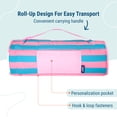 thumbnail image 3 of Wildkin Toddler Microfiber Nap Mat for Boys and Girls (Pink Stripes), 3 of 6