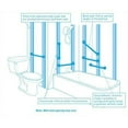 thumbnail image 3 of Moen Grab Bar Old World Bronze 16" Grab Bar With Shelf, 3 of 3