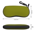 thumbnail image 3 of Zufioo Olive Print Sunglasses Case Tactical Zipper Sunglasses Carrying Case for Men Women, 3 of 6