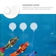 thumbnail image 4 of 30 piezas de adornos de plástico transparente rellenables, bolas de adorno rellenables transparentes, bolas colgantes transparentes, bola flotante para acuario, 4 of 8