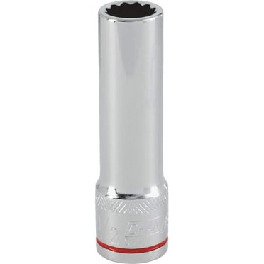 Channellock Products 1/2" Drive 1/2" 12-Point Deep Standard Socket