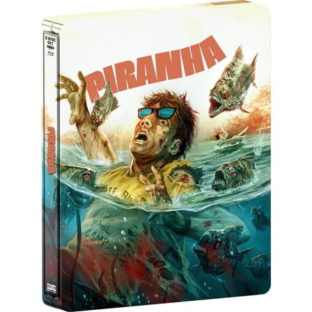 Piranha (1978) (Limited Edition Steelbook) (4K Ultra HD Blu-ray Digital Copy), Horror, Shout! Factory
