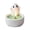 A, variant on Dserhfy Halloween Ghost Candle Holder Creepy Spider Witch Black Cat Bat Pumpkin Resin Candle Stand Candlestick Table Centerpiece Decoration