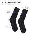 thumbnail image 3 of Bingfone Compression Socks for Women and Men Long Socks for Running Athletic Cycling Nurse- Mathematica Science, 3 of 7