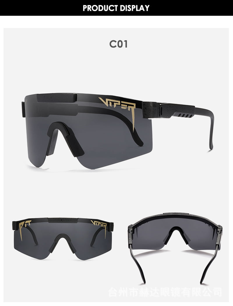 Polarized Sports Sunglasses Cycling Goggles Adjustable Rope UV400 Eye Protection 
