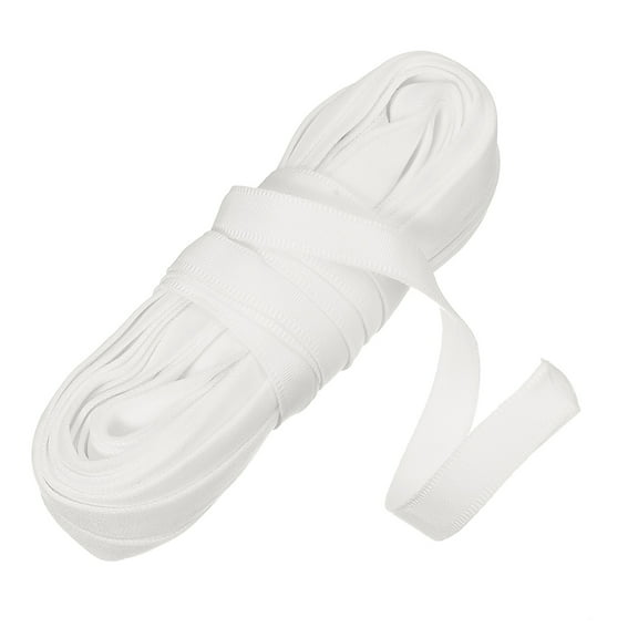 Uxcell 10 Yards Corset Boning Casing, 1/2"(12mm) Nylon Plush Boning for Sewing, Bra Cover Casing Elastic Band Tape for Lingerie Wedding Bridal Gown Dress, Beige