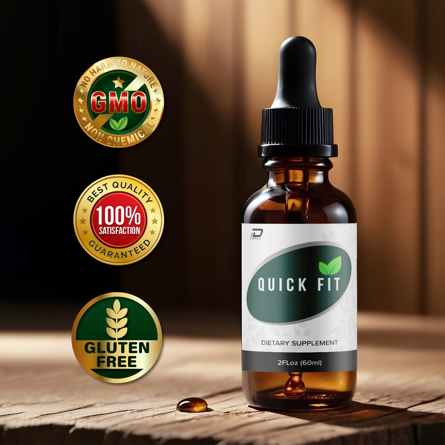 (2 Pack) Quick Fit Metabolism Drops Liquid Supplement - QuickFit Drops, Quick Fit Original Metabolic Support Supplement, Fit Quick Drops Reviews (2 Month Supply)
