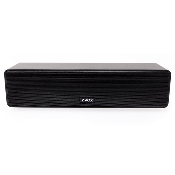 Open Box ZVOX AccuVoice AV100 Mini Dialogue Boosting TV Speaker Sound Bar, 10"