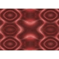 thumbnail image 1 of Ahgly Company Tapis d'Intérieur Lavables en Machine Rectangle Transitionnel Rouge Cramoisi, 2' x 3', 1 of 7
