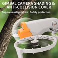 thumbnail image 3 of Cubierta de Lente para Flip, Parasol de Liberación Rápida, Parasol Protector para Lente de Cardán, Accesorios para Drones, Color Negro., 3 of 5
