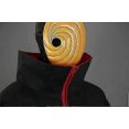 thumbnail image 3 of Naruto Akatsuki Tobi Uchiha Obito Robe Cloak Coat + Resin Mask Cosplay Costume, 3 of 4
