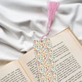thumbnail image 6 of Kdxio Simple Drawing Print Metal Tassel Bookmarks,Perfect Gift for Art Lovers and Bookworms Metal Bookmarks for Women, 6 of 8