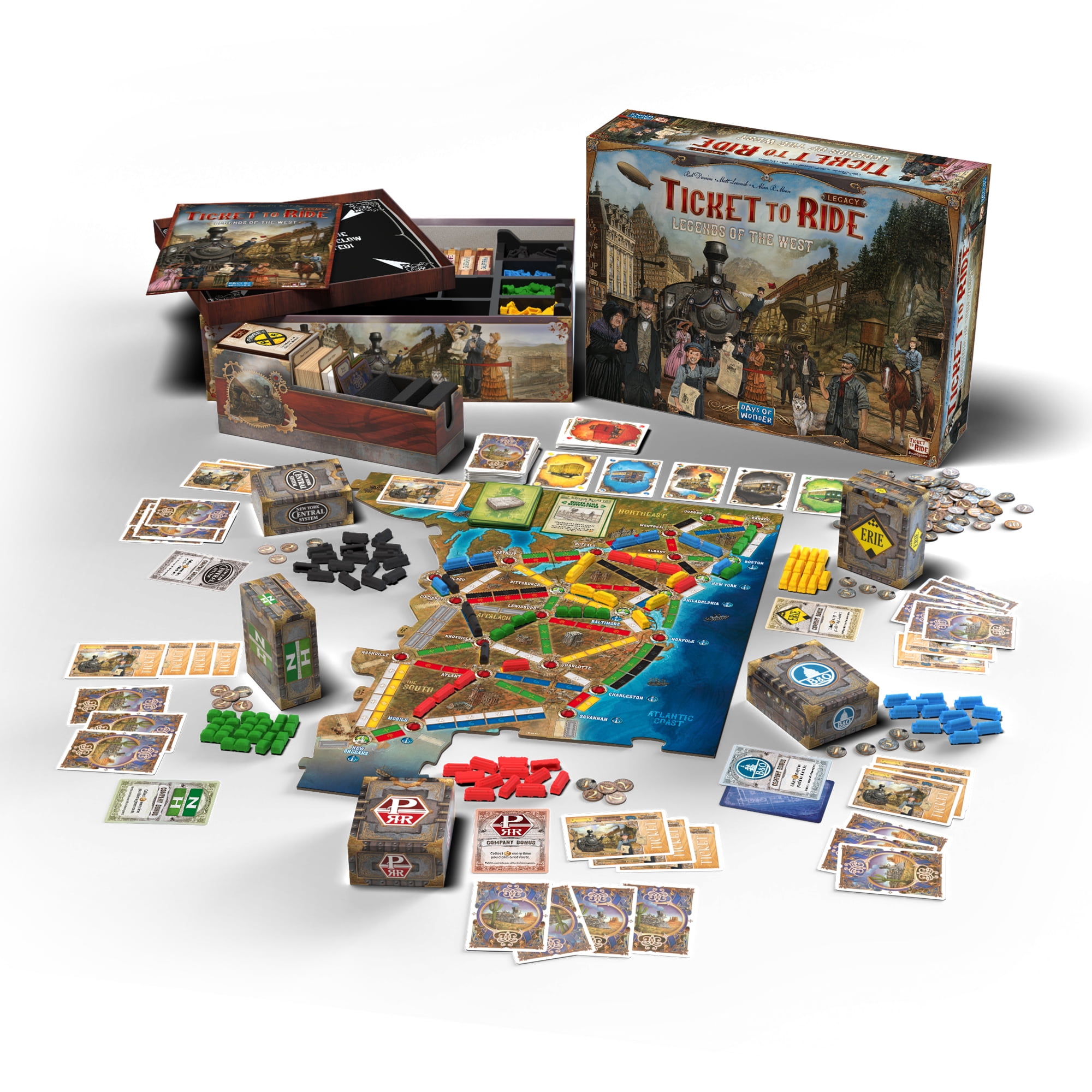 Ticket to Ride Legacy: Legends of The West Family Strategy Board Game, from Asmodee