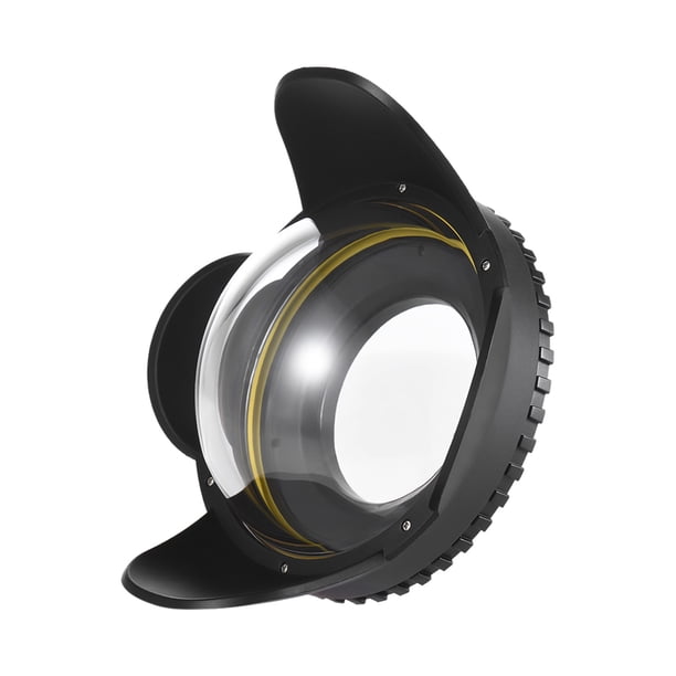 Puerto domo MEIKON Adaptador Ronda cámara Submarino 200 mm Ojo de Puerto Caso Cúpula lente gran angular cubierta de la cortina de 60m / 197ft 67mm impermeable para la cámara de buceo Vivienda MEIKON Puerto domo