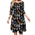 thumbnail image 1 of Spiritfarer Spirit Flower Pack Vestido de cuello cuadrado Lindos vestidos holgados estampados Elegante vestido de fiesta en la playa Spiritfarer Spirit Farmer, 1 of 6