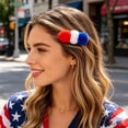 thumbnail image 6 of erdimoy 4th of July Patriotic Bow Hair Clips, Red White Blue American Flag Hair Accessories for Independence Day Par, 6 of 6