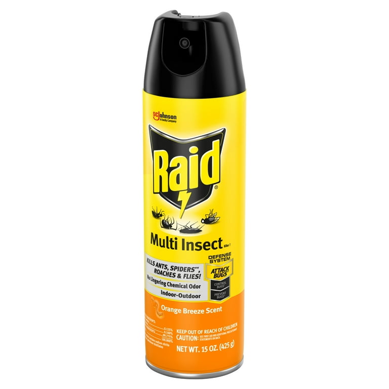 Buy Raid · Spray anti-insectes rampants · Parfum d'oranger • Migros